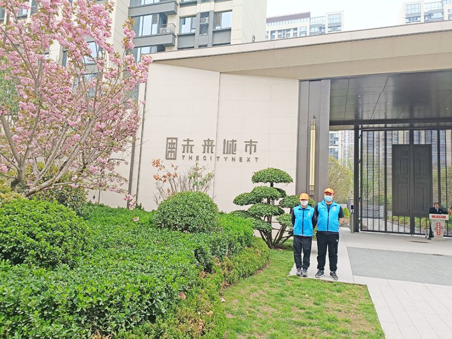 華潤未來城市觀境除甲醛施工案例